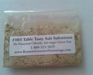  Benson's - Table Tasty Salt Substitute, Salt-Free Gourmet  Popcorn Seasoning, No Sodium, No Potassium Chloride, No MSG, Gluten Free, 2  Pound Bag : Grocery & Gourmet Food